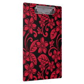 PORTE-BLOC PLUMÉRIE DE L'ÎLE (NOIR/ROUGE) (Swatch)