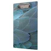 Porte-bloc Plumes bleues (Gauche)