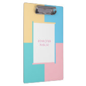 Porte-bloc Plutôt tendance rose jaune bleu vert (Swatch)