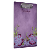 Porte-bloc Plutôt Violet Floral (Swatch)