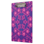 Porte-bloc Pneus ronds Mandela roses et violets (Gauche)