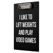 Porte-bloc Poids de levage et jeux vidéo - entraînement de je (Gauche)