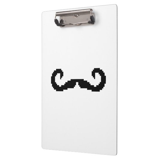 Porte-bloc Poignée de 8 bits Pixel Moustache (Gauche)