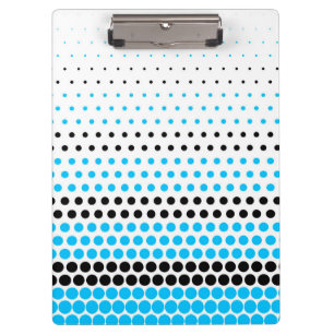 Porte-bloc Point Capri et Polka noir