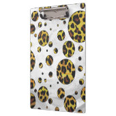 Porte-bloc Pointe Leopard Brown et Jaune (Gauche)