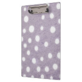 Porte-bloc Points blancs et violets (Gauche)