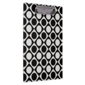 Porte-bloc Points & Carrés / noir blanc + vos idées (Swatch)