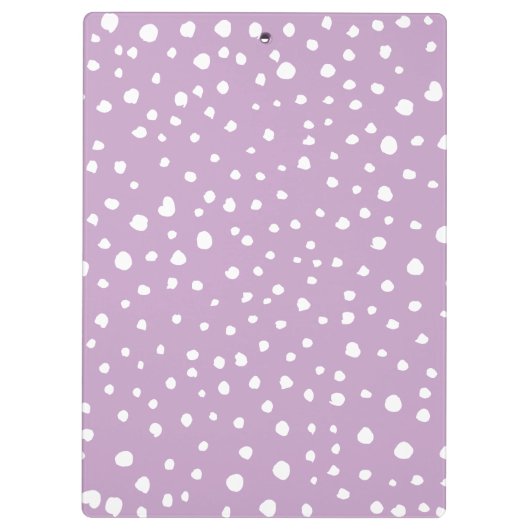 Porte-bloc Points Dalmatiens Lilac, Points Dalmatiens, Pots D (Dos)
