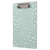 Porte-bloc Points Dalmatiens verts, Points Dalmatiens, Pots D (Gauche)