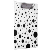 Porte-bloc Points noirs et blancs aléatoires (Swatch)
