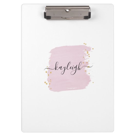 Porte-bloc Points Or Broussailleux Brush Stroke (Devant)