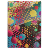 Porte-bloc Pois Abstraits (Dos)