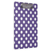 Porte-bloc Pois blancs sur ultra violet (Swatch)