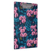 Porte-bloc Pois doux et bourdons, rose et bleu (Swatch)