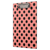 Porte-bloc Pois noirs à la pêche (Gauche)