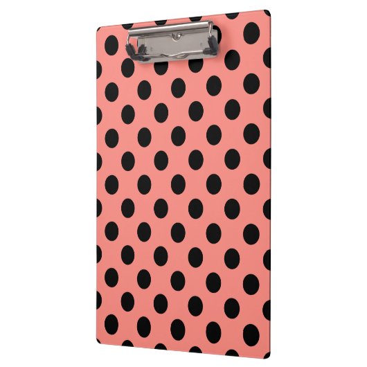 Porte-bloc Pois noirs à la pêche (Gauche)