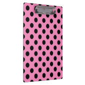 Porte-bloc Pois noirs en rose (Swatch)