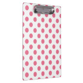 Porte-bloc Pois rose et blanc (Swatch)