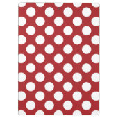 Porte-bloc Pois rouges, Motif à points polka, points, pointil (Dos)
