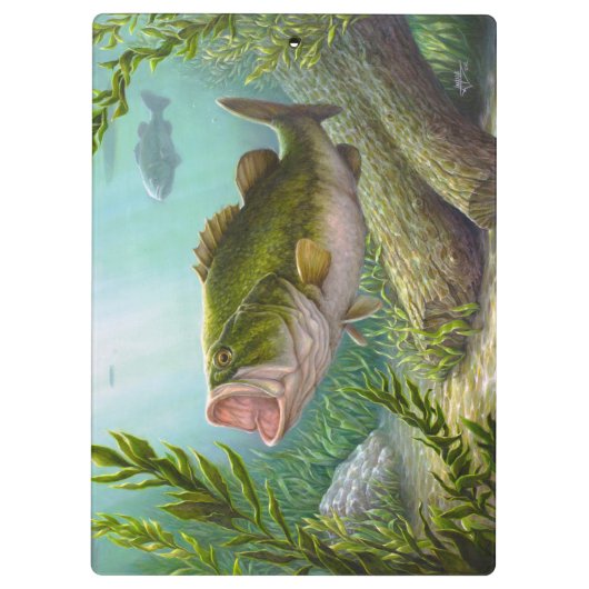 Porte-bloc Poisson basse (Dos)