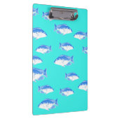 Porte-bloc Poisson bleu turquoise (Swatch)