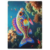 Porte-bloc Poisson Coloré (Dos)
