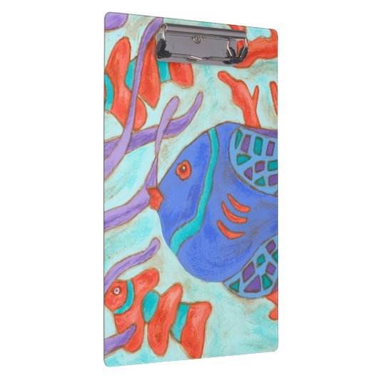 Porte-bloc Poisson de couleur pop (Swatch)