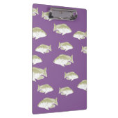 Porte-bloc Poisson sur violet (Swatch)
