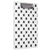 Porte-bloc Polka noire croise sur blanc (Swatch)