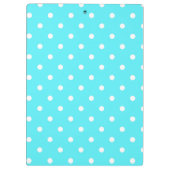 Porte-bloc Polka personnalisée Pot Rouge Enseignant Pomme (Dos)