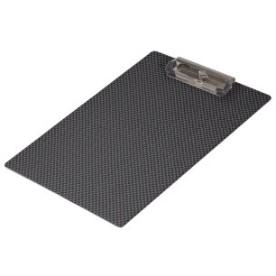 Porte-bloc Polymère noir et gris de fibre de carbone