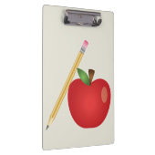 Porte-bloc Pomme Carton Rouge Et Crayon Jaune (Swatch)