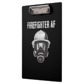 Porte-bloc Pompier AF | Masque gaz | Funny Firefighter (Gauche)