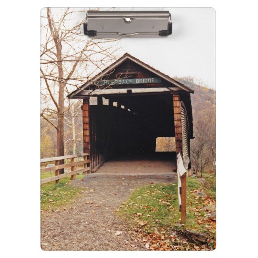 Porte-bloc Pont couvert (Devant)