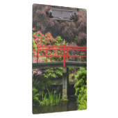 Porte-bloc Pont du Coeur aux rhododendrons en fleurs, (Swatch)