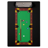 Porte-bloc Pool table (Devant)