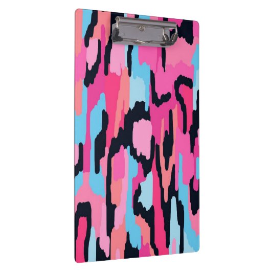 Porte-bloc Pop rose Abstrait (Swatch)