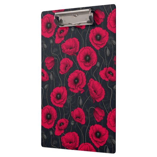 Porte-bloc Poppies rouges (Gauche)