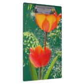 Porte-bloc Porte - bloc à fleurs orange (Swatch)