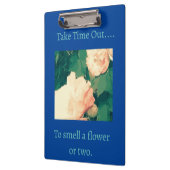 Porte-bloc Porte - bloc à thème floral (Gauche)