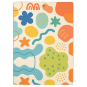 Porte-bloc Porte - bloc Abstrait d'éclaboussure couleur perso (Dos)