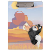 Porte-bloc PORTE - BLOC acrylique FINLANDAIS (Devant)