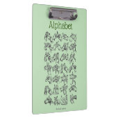 Porte-bloc Porte - bloc alphabet (Swatch)