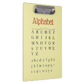 Porte-bloc Porte - bloc alphabet (Swatch)