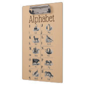 Porte-bloc Porte - bloc alphabet (Gauche)