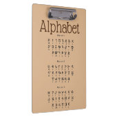 Porte-bloc Porte - bloc alphabet (Swatch)