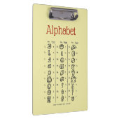 Porte-bloc Porte - bloc alphabet (Swatch)