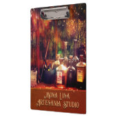 Porte-bloc Porte - bloc Art Studio (personnalisable) (Gauche)