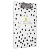 Porte-bloc Porte - bloc au néon de professeur d'Apple de (Swatch)