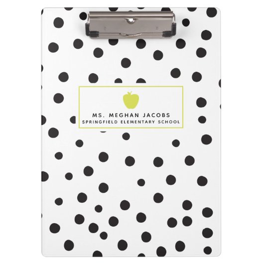 Porte-bloc Porte - bloc au néon de professeur d'Apple de (Devant)